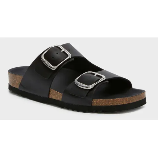 Papuci Scholl Pauleen, negri, mărimea 40, negru, 40 EU