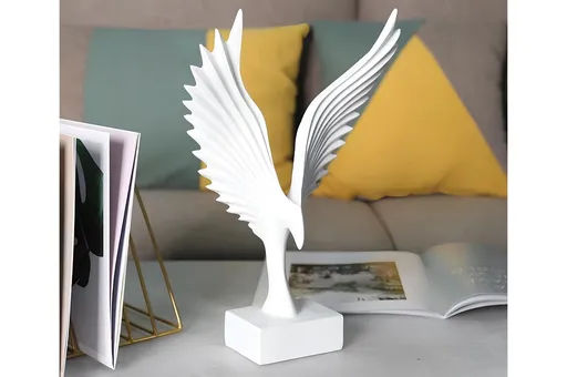 Decoratiune, CY0351, 31x23 cm, Poliester, Alb