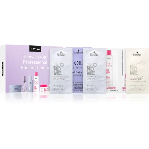 Beauty Discovery Box Notino Schwarzkopf Radiant Colour set pentru femei 1 buc