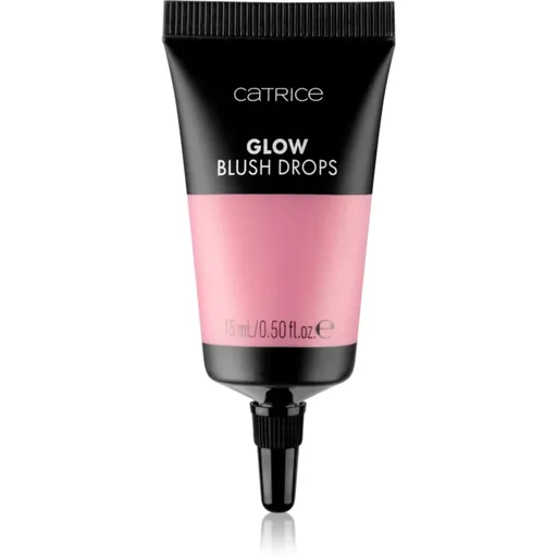 Catrice Glow Blush Drops fard de obraz lichid culoare 020 Barely Rose 15 ml