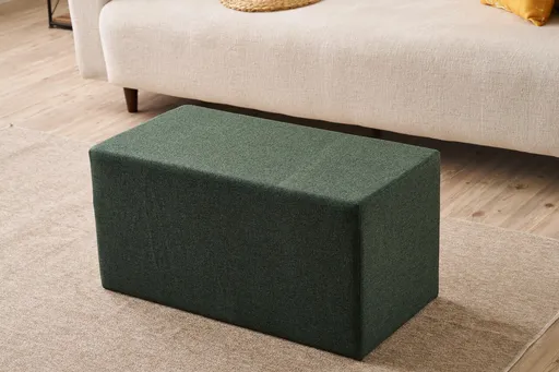 Taburet, Atelier del Sofa, 825BLC5130, Lemn, Verde