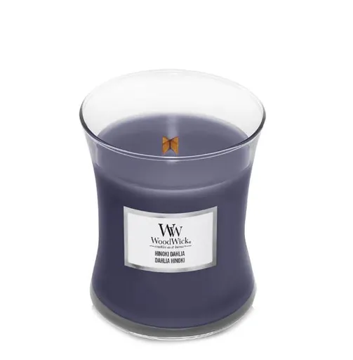WoodWick Lumânare parfumată Hinoki Dahlia 275 g