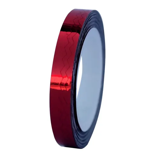 Banda Metalica Zig-Zag Rosu