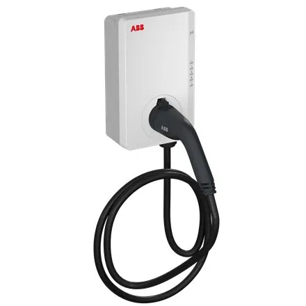 Statie de incarcare vehicule electrice Terra AC 7,4 kW, monofazica,cablu de 5 metri cu fisa type2, RFID Abb 6AGC082155