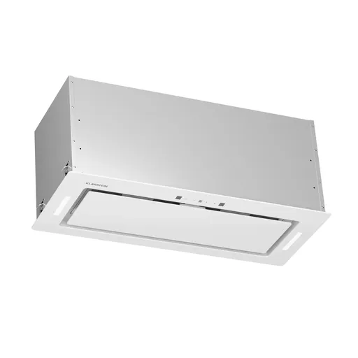 Klarstein Hektor Eco, hotă, 72 cm, 466 m³/h, control tactil, sticlă