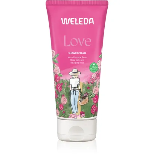 Weleda Love gel de dus delicioasa Rose, Jasmine and Ylang-Ylang 200 ml