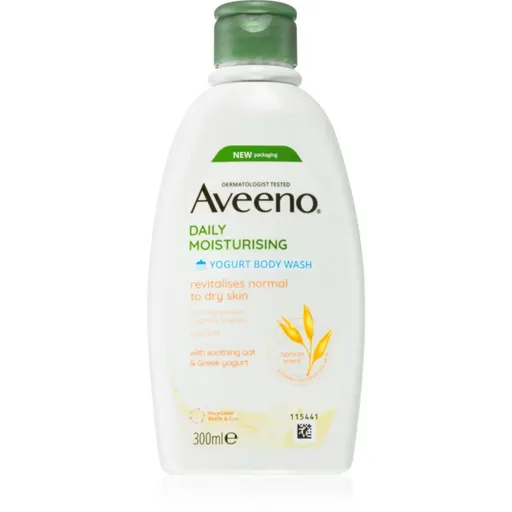Aveeno Daily Moisturising Yoghurt body wash gel de dus hranitor Apricot
