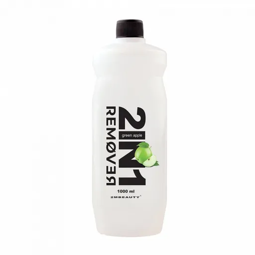Dizolvant cu acetona 2M 2 in 1 Green Apple - 1000 ml