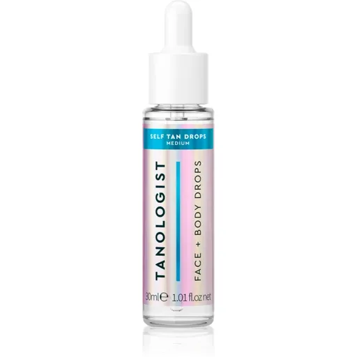 TANOLOGIST Self Tan Drops picaturi pentru bronzare pentru fata si corp culoare Medium 30 ml