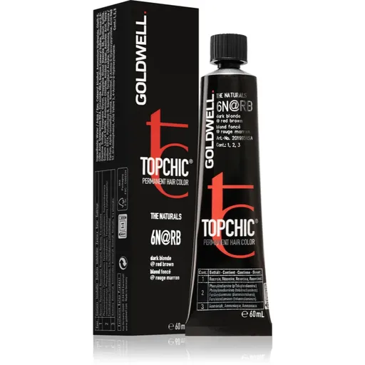 Goldwell Topchic Permanent Hair Color culoare par culoare 6N@RB 60 ml