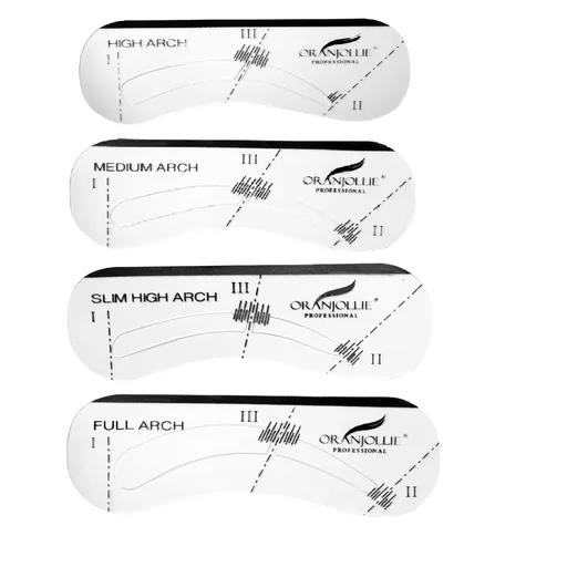 Sabloane pentru Sprancene Cutie Oranjollie