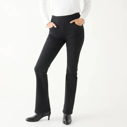 Blugi bootcut pentru siluete înalte