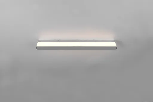 Aplica de perete Rocco, TRIO, 60x3.6 cm, 8W, 1x SMD, aluminiu, argintiu