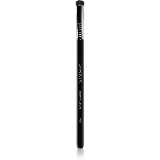 Sigma Beauty Eyes E20 Short Shader Brush pensulă pentru estompare rotund 1 buc
