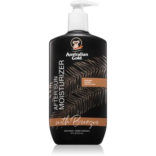 Australian Gold After Sun With Bronzer crema dupa bronzat cu efect autobronzant 473 ml