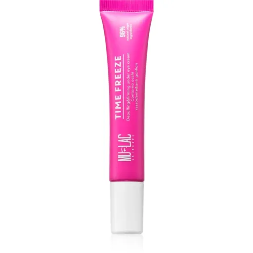Mulac Cosmetics Time Freeze crema de ochi pentru fermitate împotriva ridurilor și a cearcănelor întunecate 15 ml