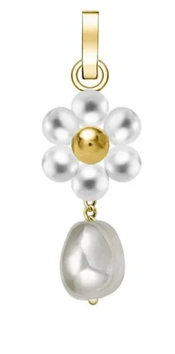 Rosefield Pandantiv placat cu aur Floare The Pendant PE-Gold-Daisy Flower