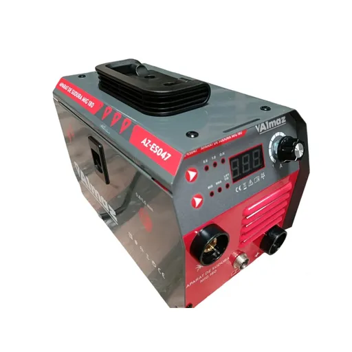 Aparat Sudura Almaz AZ-ES047, MMA+MAG+FCAW, Intensitate Maxima 180A, Afisaj Digital