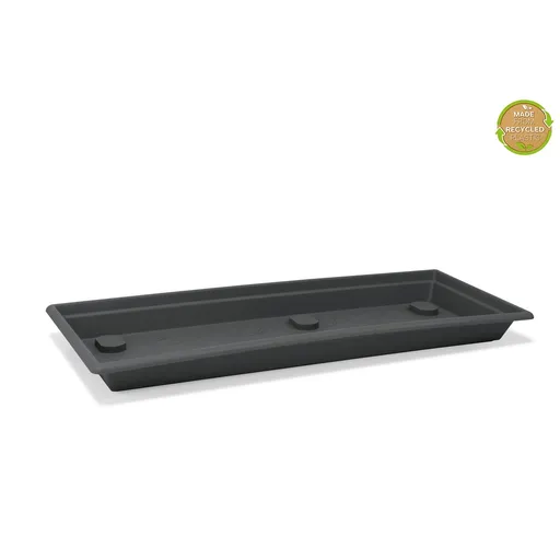 Tăviță sub ghiveci Gardenico Magnus antracit, 100 cm, antracit, 100 cm