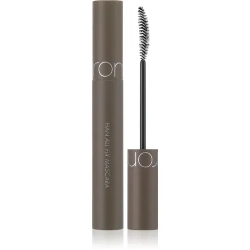 rom&nd Han All Fix Mascara mascaral de lunga durata pentru volum și îndesirea genelor culoare L02 Long Ash 7 g