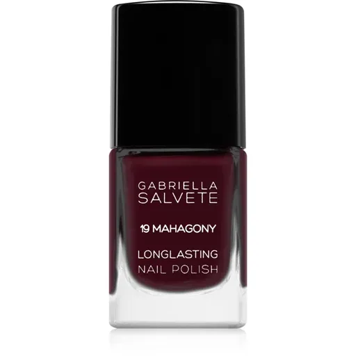 Gabriella Salvete Longlasting Enamel lac de unghii cu rezistenta indelungata lucios culoare 19 Mahagony 11 ml