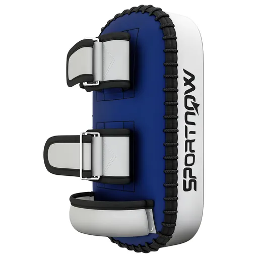 SPORTNOW Scut Box Lovituri Brat Muay Thai Karate Taekwondo Kickboxing Antrenament Albastru | Aosom Romania