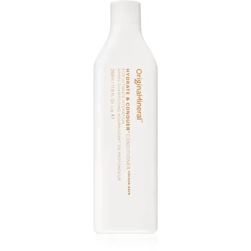 Original & Mineral Hydrate & Conquer balsam hidratant pentru par uscat, deteriorat si tratat chimic 350 ml