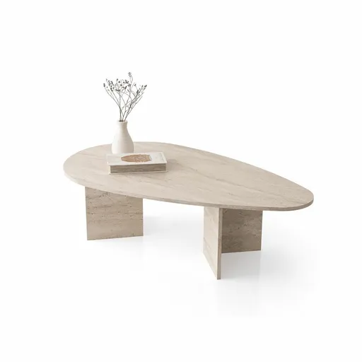 Măsuță de cafea Flap Travertine