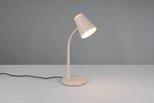 Lampa de masa Pongo, RL, 13x36 cm, 4.5W, 1x SMD, plastic, bej/natur