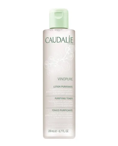 Caudalie Tonic de piele pentru acnee și piele grasă Vinopure(Purifying Toner) 200 ml