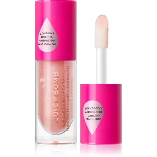 Makeup Revolution Juicy Bomb lip gloss hidratant culoare Watermelon 4,6 g