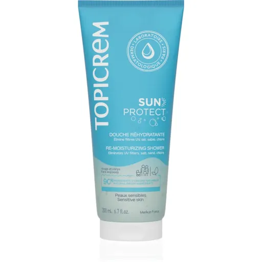 Topicrem Sun Protect Re-Moisturizing Shower gel de dus hidratant dupa expunerea la soare 200 ml