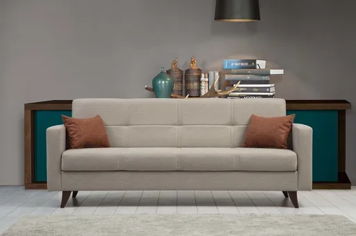 Canapea extensibila 3 locuri, Atelier del Sofa, 730MST1206, Bej