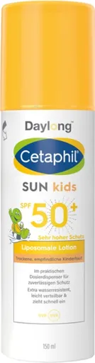 Daylong Lapte de bronzare pentru copii Cetaphil Sun Kids SPF 50+ (Liposomale Lotion) 150 ml