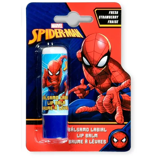 Marvel Spiderman Lip Balm balsam de buze cu aroma de capsuni 20 g