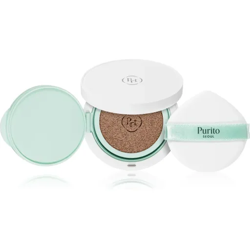 Purito Wonder Releaf Centella BB Cushion BB cream în burețel SPF 30 culoare 23 Natural Beige 15 g
