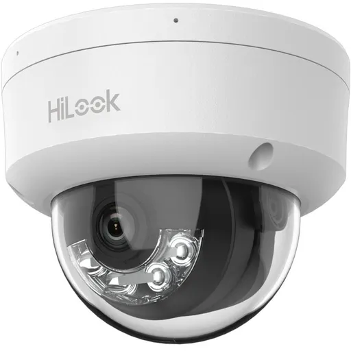 Camera IP Hikvision HiLook IPC-D180HA-LU, 8MP, lentila 2.8mm, Dual Light 30m, microfon, PoE, IP67