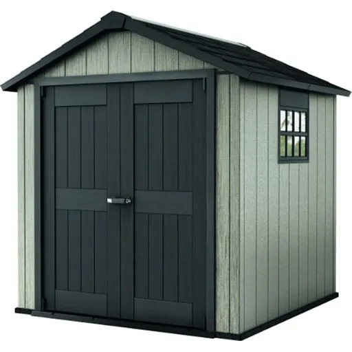 Casuta de gradina Oakland 757- Gri maroniu- antracit