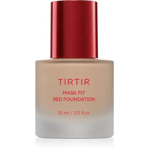 TIRTIR Mask Fit Red Foundation fond de ten lichid iluminator cu efect de hidratare culoare 22N Shell Beige 30 ml