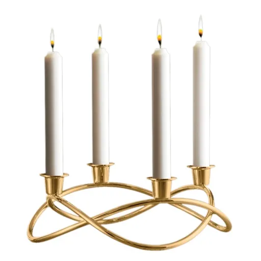 Sfeșnic de Crăciun în formă de coroniță de Advent - Georg Jensen