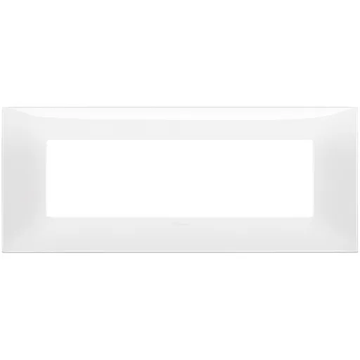 Rama ornament 7 module Vimar Neve Up 09677.01, alb