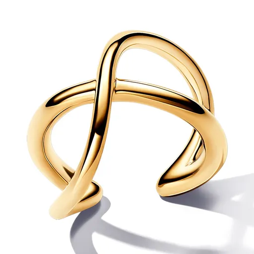 Pandora Cercei placați cu aur Infinit Essence Shine 263308C00