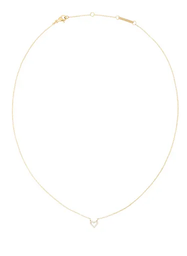 Daniel Wellington Colier romantic placat cu aur cu inimioară Mirella DW00401629