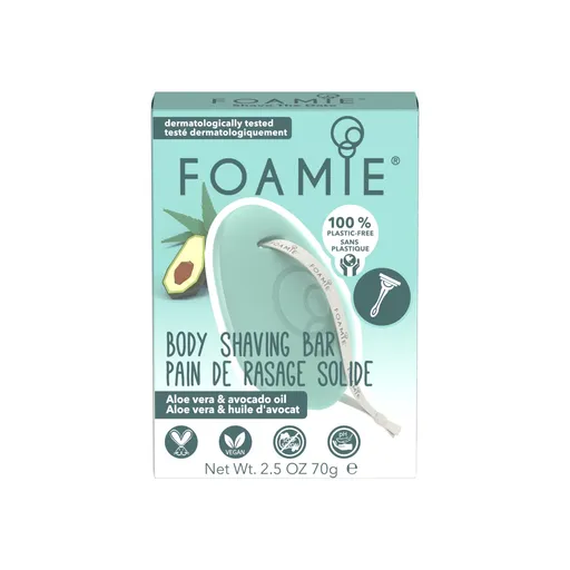 Foamie Spumă solidă de ras Aloe You Very Much (Body Shaving Bar) 70 g