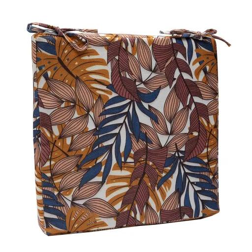 Set de 2 perne de scaun cu imprimeu de frunze