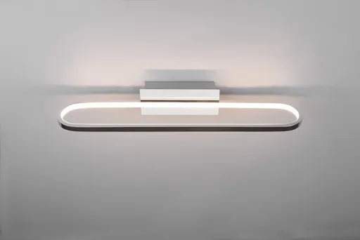 Aplica de perete Gianni, TRIO, 60x15x8 cm, 22W, 1x SMD, metal, argintiu