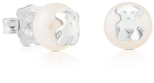 Tous Cercei din perle adevărate cu ursuleț 211140420