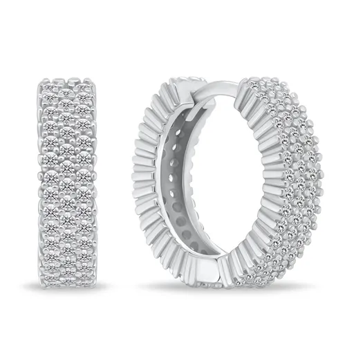 Brilio Silver Cercei strălucitori din argint EA1155W