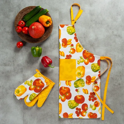 Șorț de bucătărie "Legume"