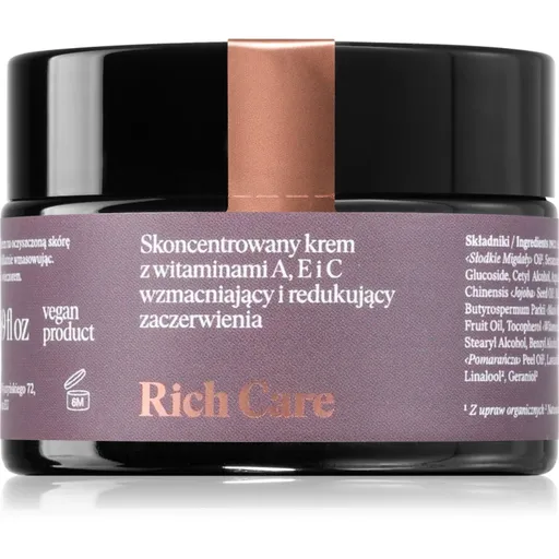 Make Me BIO Rich Care Crema de intarire pentru tenul uscat cu tendinte spre roseata 50 ml